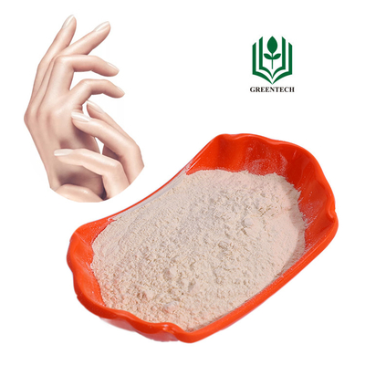 Màu vàng nhạt Keratin Peptide Powder Cas No.68238-35-7 Đối với sức khỏe móng tay